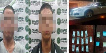 Capturan a dos narcos en la Primero de Mayo