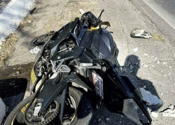 Biker muere en aparatoso accidente en la Carretera a Rioverde