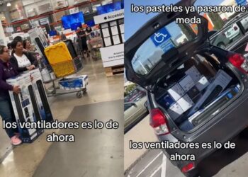 VIDEO: Revendedores de Costco acaparan ventiladores ¿los pasteles ya pasaron de moda?