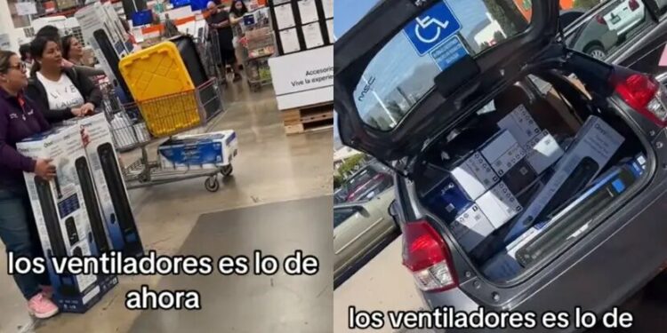 VIDEO: Revendedores de Costco acaparan ventiladores ¿los pasteles ya pasaron de moda?