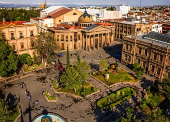 Domingo soleado en la capital potosina