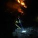 Solo se ha controlado el fuego en un 40 por ciento en la Sierra de San Miguelito