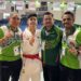 Primer clasificado de SLP en karate