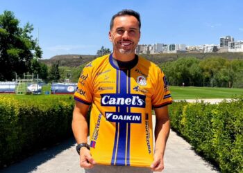Marcelo de Faria asistió al entrenamiento del Atlético