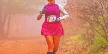 Atleta potosina corrió el Maratón de Boston