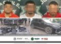 Arrestan a sujetos armados, tras persecución en ejido de Tamuín