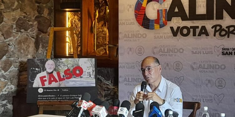 Galindo denuncia ante la FGE el uso indebido de su imagen en redes sociales