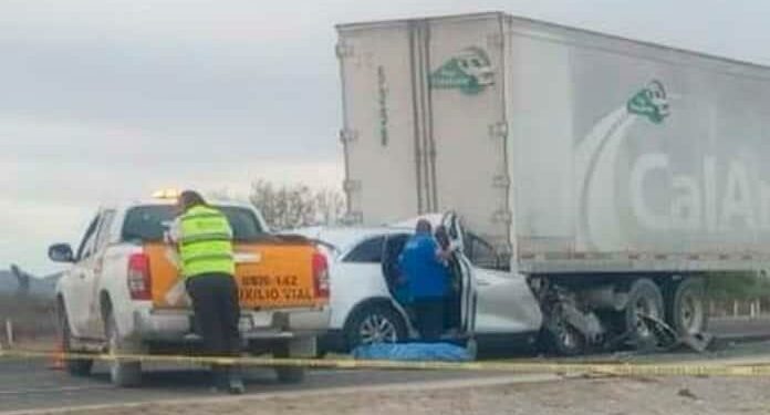 Dos muertos y un herido, deja accidente en la ‘57