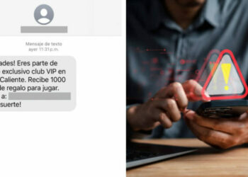 ¡Cuidado! SMS fraudulento utiliza nombre de Casino para dirigir a sitios web falsos