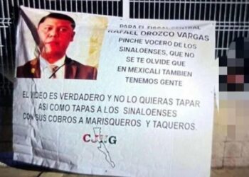 Dejan cabeza humana y manta con amenazas a funcionario de la Fiscalía Estatal en Tijuana