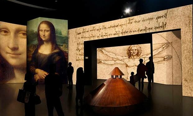 ¡Sumérgete en una experiencia virtual con Da Vinci experience and his real machines!