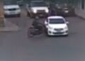 VIDEO: Motociclista resulta lesionado tras choque en zona centro