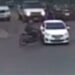 VIDEO: Motociclista resulta lesionado tras choque en zona centro