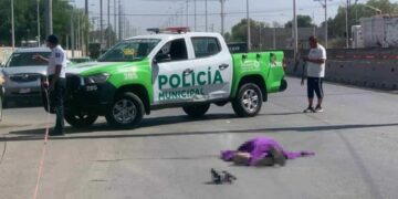 Fallece hombre de la tercera edad tras ser arrollado por trasporte de personal
