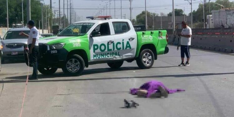 Fallece hombre de la tercera edad tras ser arrollado por trasporte de personal