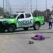 Fallece hombre de la tercera edad tras ser arrollado por trasporte de personal