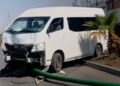 Estrellan transporte de personal en postes de carretera a Zacatecas