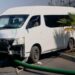 Estrellan transporte de personal en postes de carretera a Zacatecas