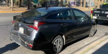 Choques por alcance en Salvador Nava dejan sólo daños materiales