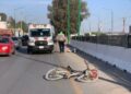 Ciclista fallece atropellado