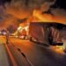 Cártel de Sinaloa incendia vehículos en Zacatecas, tras enfrentamientos