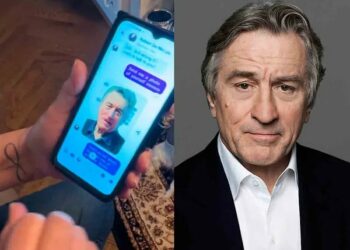 Abuelita pensó que hablaba con Robert De Niro y su nieta la salva de una estafa segura