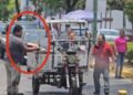 VIDEO: ¿Solo en México? Hombre es viral por apagar incendio de una moto con Coca-Cola