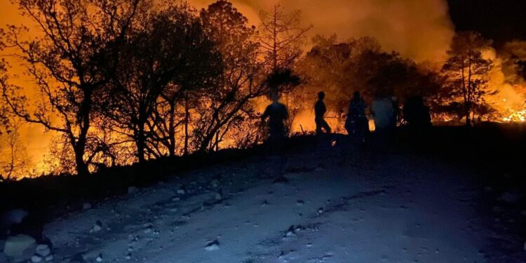 Con cinco aeronaves se esta apagando incendio de Tierra Nueva y Santa Maria: Ricardo Gallardo