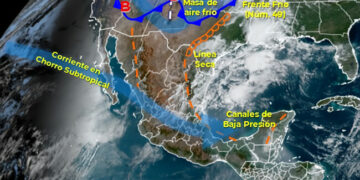 Nuevo frente frío calmará el calorón a estos estados