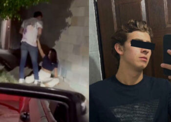 VIDEO| Exponen grabaciones de joven que golpeó a su novia y la dejó inconsciente en calles de Guanajuato