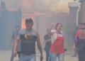 VIDEO: Incendio consume gran parte de conocido restaurante en Villa de Pozos