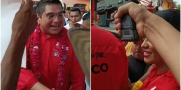 VIDEO: Asesinan a candidato a la alcaldía de Coyuca de Benítez; le disparan en la cabeza durante cierre de campaña
