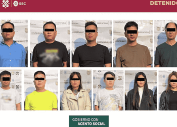 Desmantelan red de explotación sexual y casino clandestino en CDMX, detienen a 11 personas