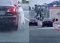 VIDEO: ¡Sin corazón! Perrito persigue el auto del hombre que lo abandonó