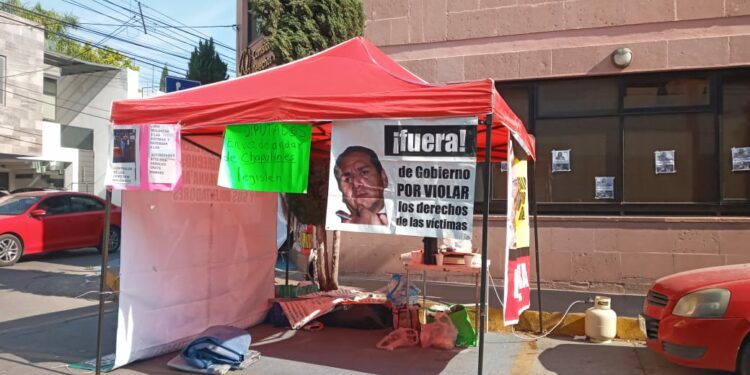 VIDEO: La CEDH tiene 10 días tomada por víctimas