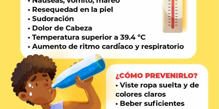 Incitan autoridades capitalinas a prevenir golpes de calor