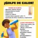 Incitan autoridades capitalinas a prevenir golpes de calor