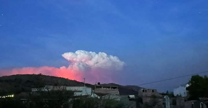Piden apoyo para brigadistas que están ayudando a pagar el incendio