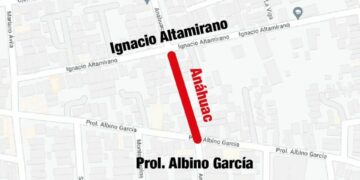 Por obras de rehabilitación será cerrada a la circulación la calle de Anáhuac