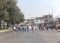 Bloquean la Alameda para exigir rehabilitación del Jardín de Niños Ferrocarriles Nacionales