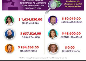 Sonia Mendoza fue quien más gasto en la campaña, seguida por Enrique Galindo