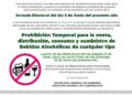 Iniciará este sábado la ley seca previo a las elecciones