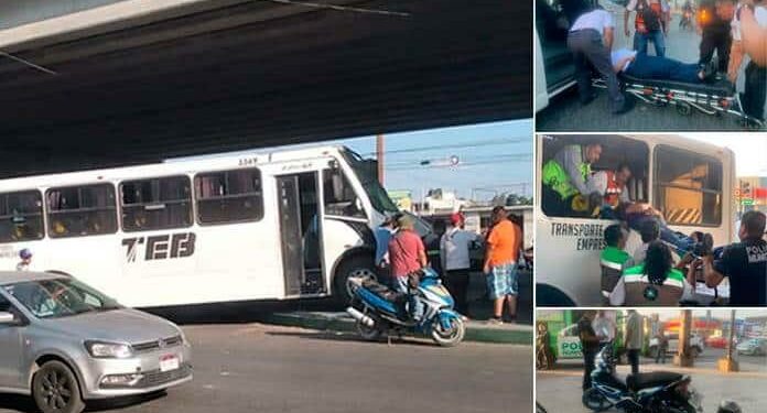 Camión de personal causa terrible accidente vial en la Carretera a Rioverde
