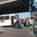 Camión de personal causa terrible accidente vial en la Carretera a Rioverde