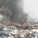 Combaten incendio en relleno sanitario de Ciudad Valles