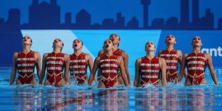 Equipo mexicano de natación artística conquista la medalla de oro en el Mundial de París