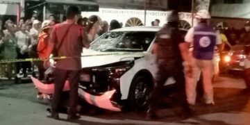 Empleado de la CFE muere en fatal accidente vial