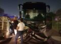 Impacta su “Estaquitas” con autobús en Fraccionamiento Cumbres