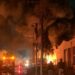 Tres empresas de la Zona Industrial terminaron afectadas por gran incendio