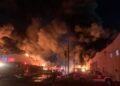 Fotogaleria del incendio en la zona industrial de SLP